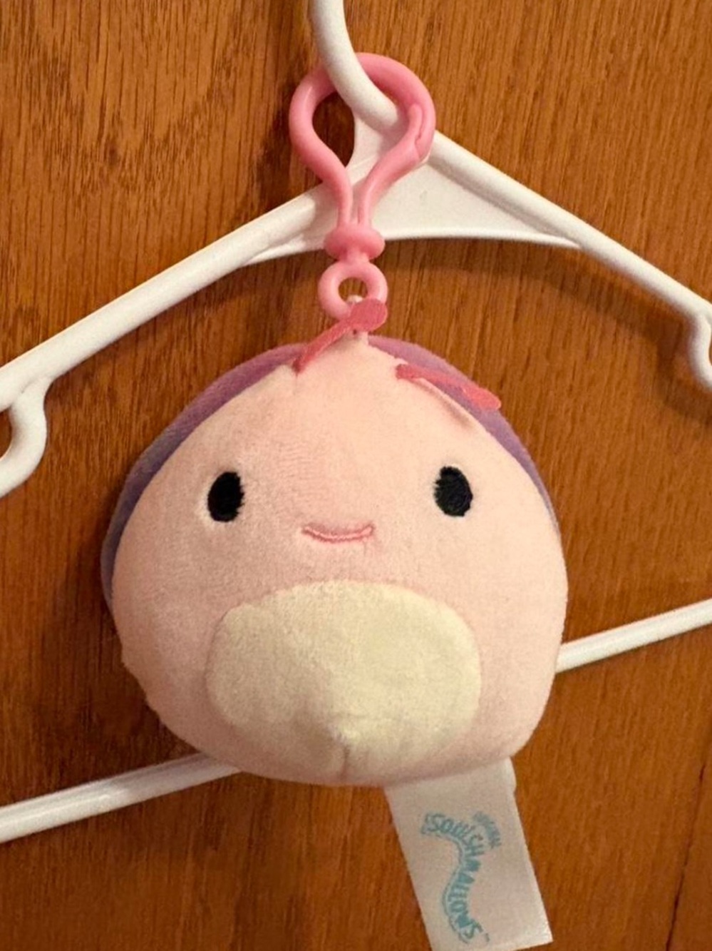 Squishmallow Sea Snail Keychain